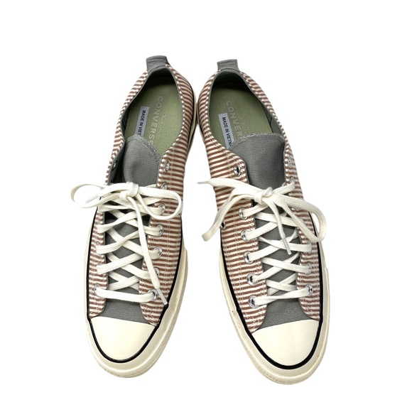 Converse Chuck 70 Crafted Stripe Low Top Canvas Men’s Sneakers A00474C - Picture 7 of 10